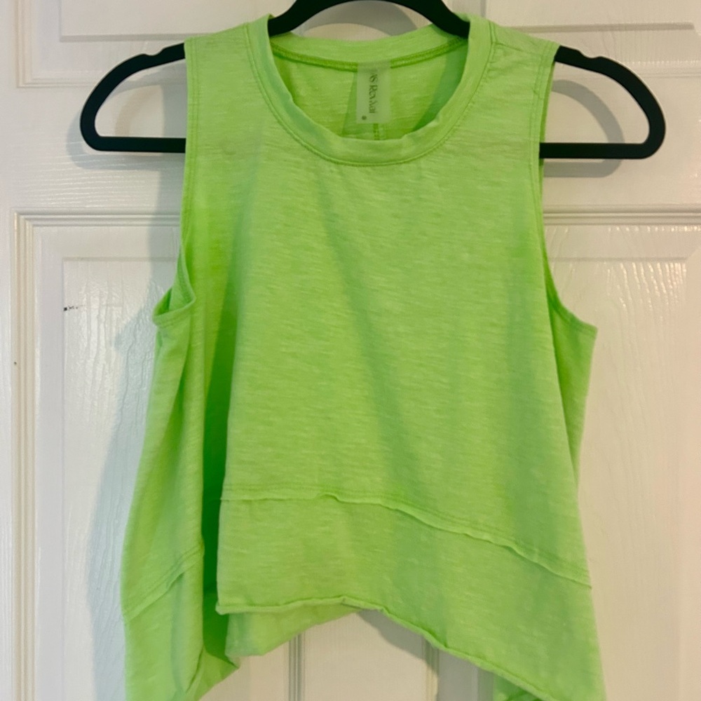 NWOT - AS REVIVAL Flowy Crop Top Tank- Medium